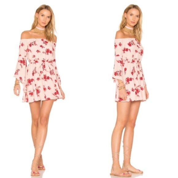 Lovers + Friends Stay Dress in Blossom Print - Picture 1 of 7